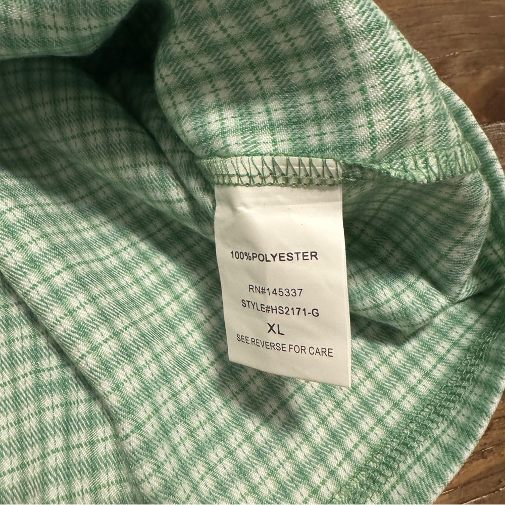 Hesperus XL Green and White Skirt Juniors 14 - Picture 4 of 9